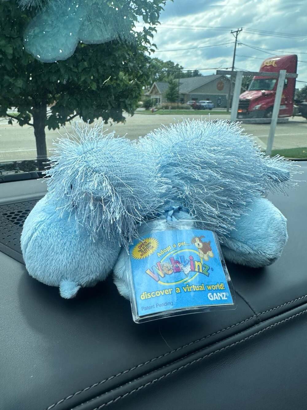 Ganz Webkinz Blue Hippo HM009 Plush Stuffed Animal Toy with Code